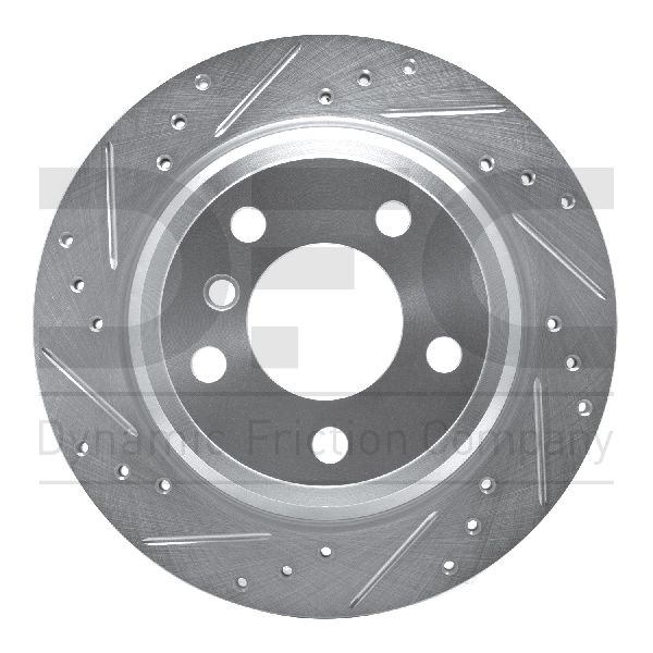 2011-2015 BMW X1 Disc Brake Rotor - Rear Left (Dynamic Friction)