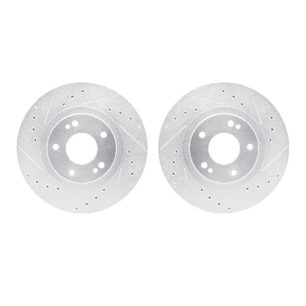 1991-1993 Mitsubishi 3000GT Disc Brake Rotor Set - Front (Dynamic Friction)