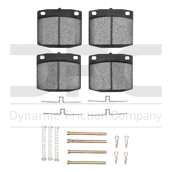 1975-1979 Honda Civic Disc Brake Pad Set - Front (Dynamic Friction)