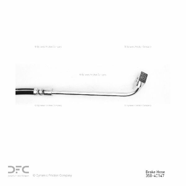 1991-1996 Dodge Dakota Brake Hydraulic Hose - Front Left (Dynamic Friction)