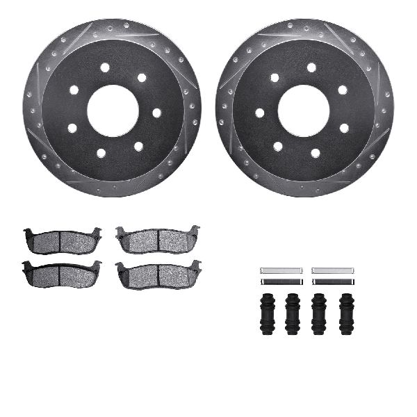 1997 Ford F-250 HD Disc Brake Kit - Rear (Dynamic Friction)