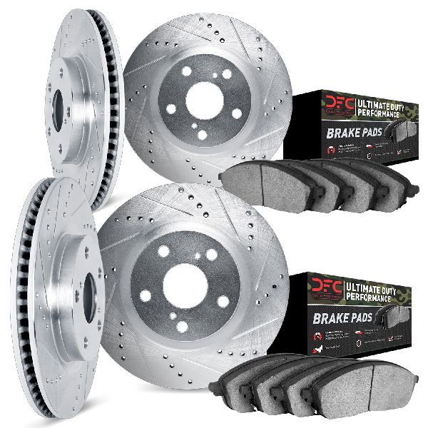 2006-2010 Dodge Ram 1500 Disc Brake Kit - Front and Rear (Dynamic Friction)