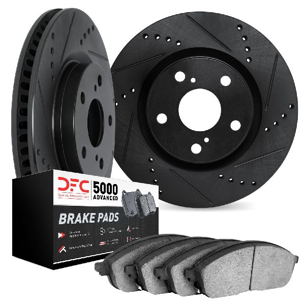 2015-2018 Porsche Macan Disc Brake Kit - Rear (Dynamic Friction)
