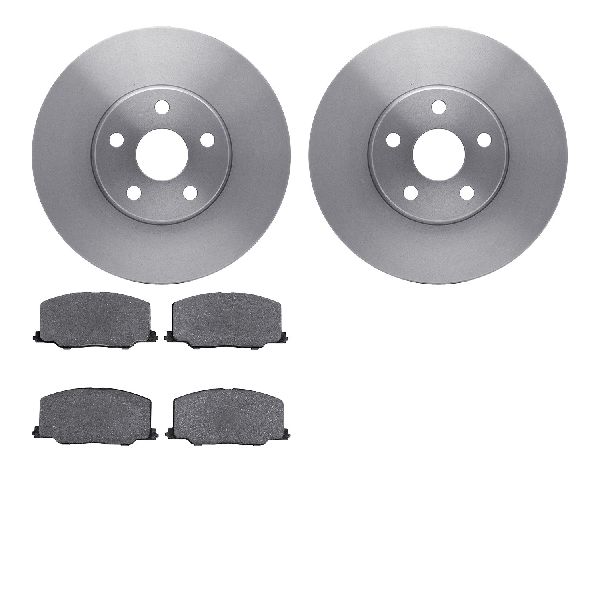 1988-1991 Toyota Camry Disc Brake Kit - Front (Dynamic Friction)