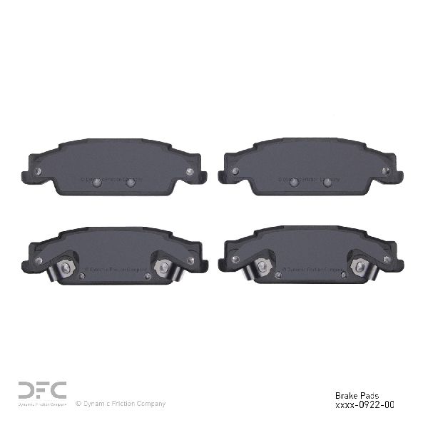 2005-2011 Cadillac STS Disc Brake Pad Set - Rear (Dynamic Friction)