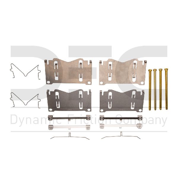 1998-2007 Toyota Land Cruiser Disc Brake Hardware Kit - Front (Dynamic Friction)