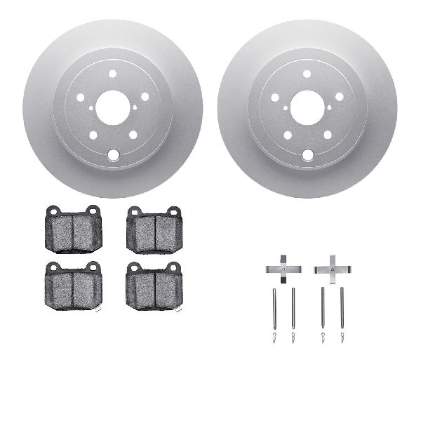 2020 Subaru WRX Disc Brake Kit - Rear (Dynamic Friction)