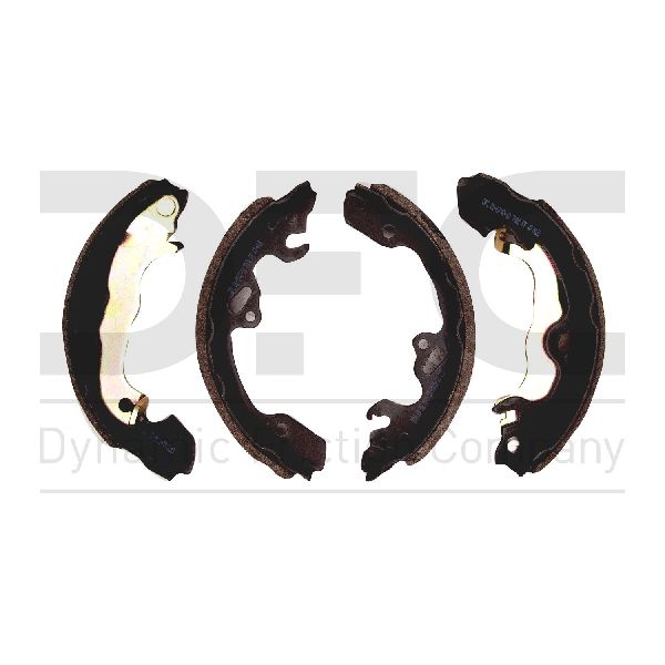2000-2011 Ford Focus Drum Brake Shoe Set - Rear (Dynamic Friction)