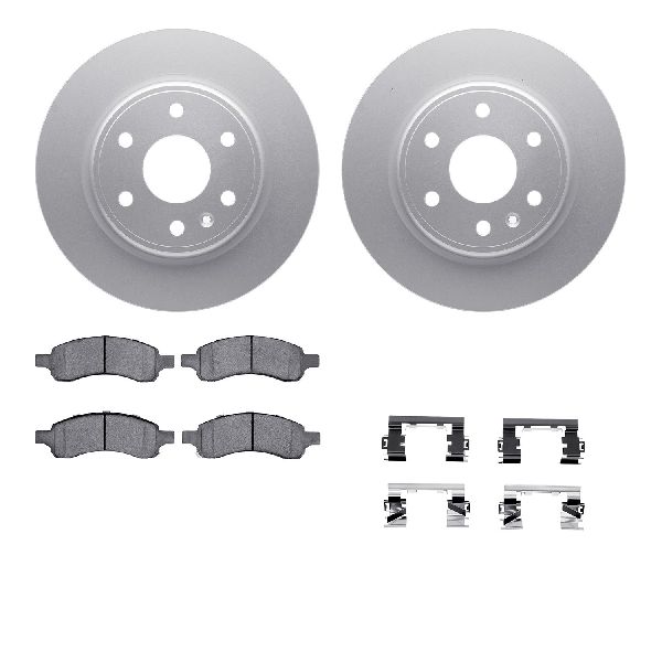 2008-2017 Buick Enclave Disc Brake Kit - Front (Dynamic Friction)