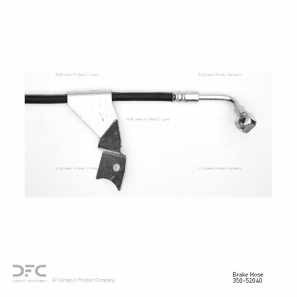 1988-1989 Pontiac Grand Prix Brake Hydraulic Hose - Rear Left (Dynamic Friction)