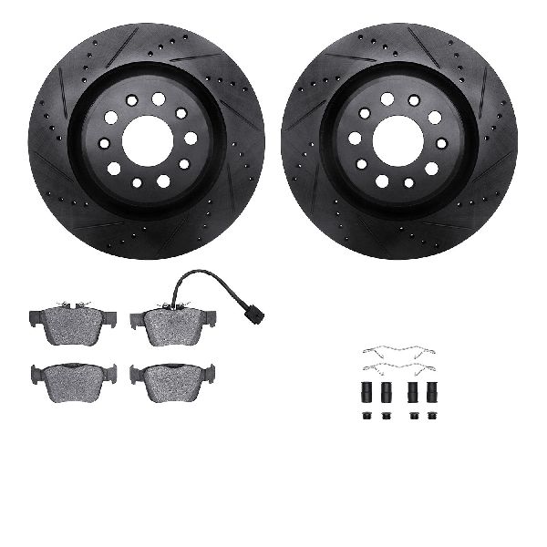 2017-2022 Maserati Ghibli Disc Brake Kit - Rear (Dynamic Friction)