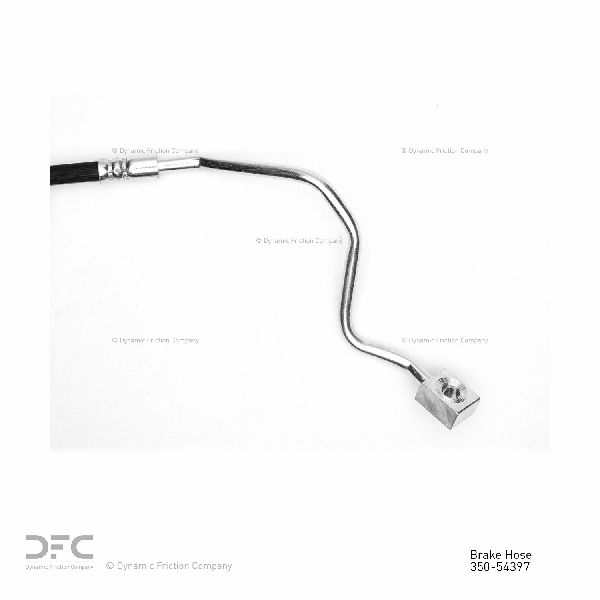 2002-2005 Ford Explorer Brake Hydraulic Hose - Front Left (Dynamic Friction)