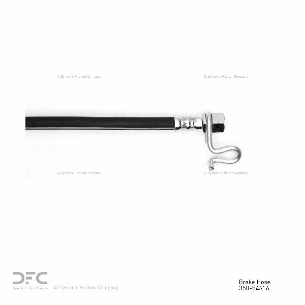 2005-2008 Ford F-150 Brake Hydraulic Hose - Rear Left Lower (Dynamic Friction)