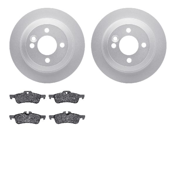 2002-2008 Mini Cooper Disc Brake Kit - Rear (Dynamic Friction)