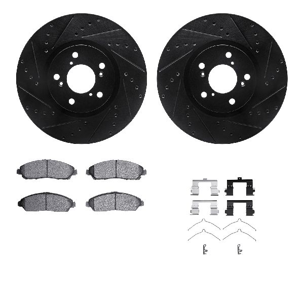 2014-2020 Acura RLX Disc Brake Kit - Front (Dynamic Friction)