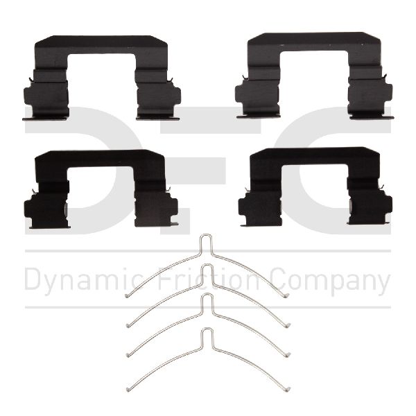 2006-2014 Honda Ridgeline Disc Brake Hardware Kit - Front (Dynamic Friction)