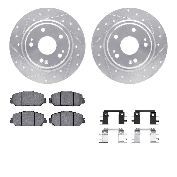 2017-2019 Honda CR-V Disc Brake Kit - Front (Dynamic Friction)