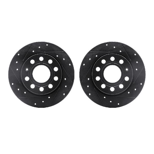 2013-2019 Volkswagen Beetle Disc Brake Rotor Set - Rear (Dynamic Friction)