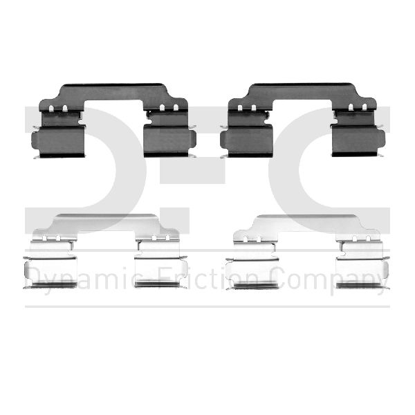 2014-2019 Mercedes-Benz GLA250 Disc Brake Hardware Kit - Rear (Dynamic Friction)