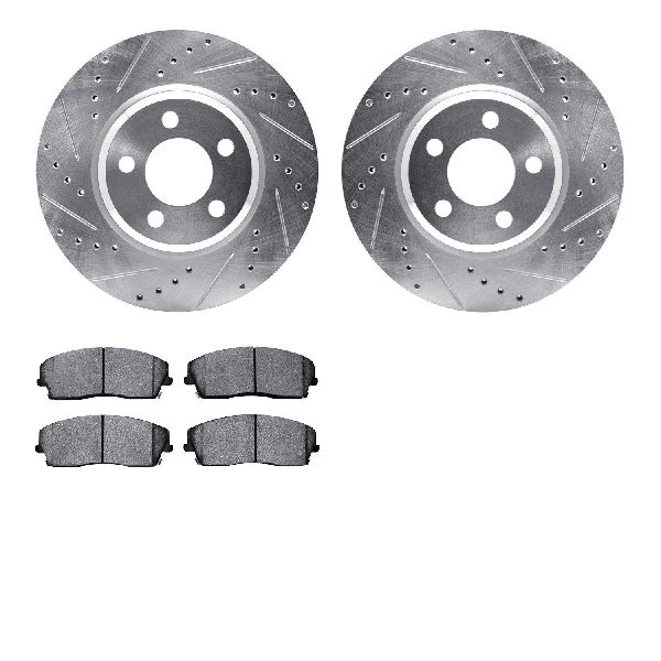 2006-2021 Dodge Charger Disc Brake Kit - Front (Dynamic Friction)