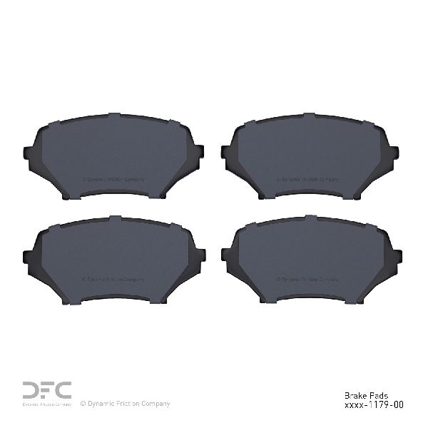 2006-2015 Mazda MX-5 Miata Disc Brake Pad Set - Front (Dynamic Friction)