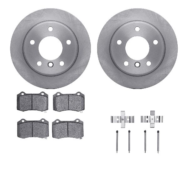 2006-2023 Dodge Charger Disc Brake Kit - Rear (Dynamic Friction)