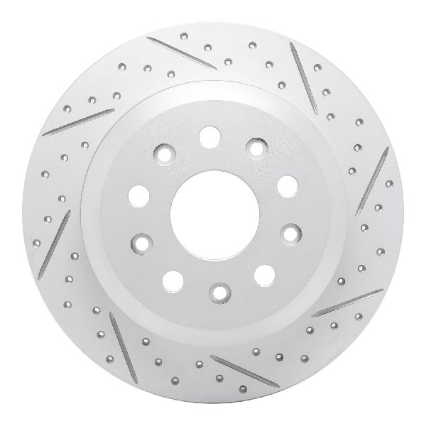 2018-2024 Jeep Wrangler Disc Brake Rotor - Rear Right (Dynamic Friction)