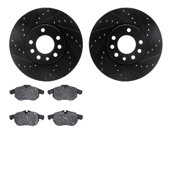 2003-2011 Saab 9-3 Disc Brake Kit - Front (Dynamic Friction)