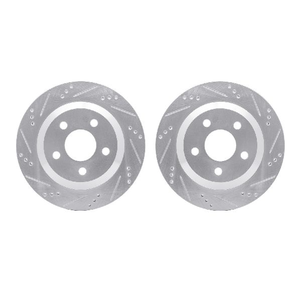 1998-2002 Pontiac Firebird Disc Brake Rotor Set - Rear (Dynamic Friction)