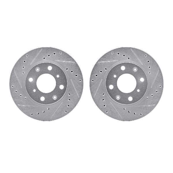 1988-1991 Honda CRX Disc Brake Rotor Set - Front (Dynamic Friction)