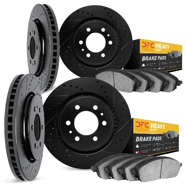 2000-2002 Chevrolet Tahoe Disc Brake Kit - Front and Rear (Dynamic Friction)