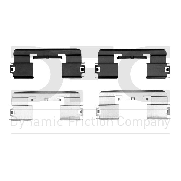 2016 Cadillac ELR Disc Brake Hardware Kit - Rear (Dynamic Friction)