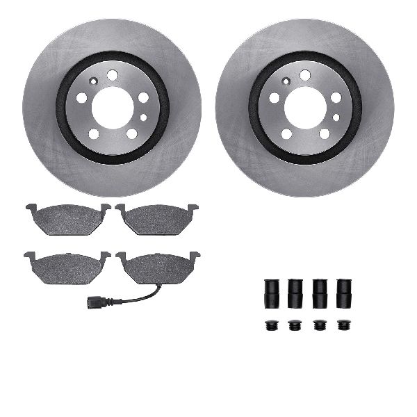 1998-1999 Volkswagen Beetle Disc Brake Kit - Front (Dynamic Friction)