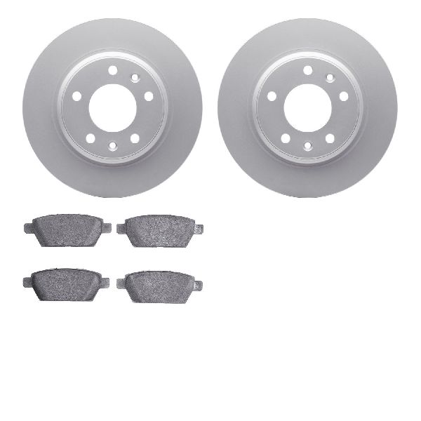 2006-2013 Mazda 6 Disc Brake Kit - Rear (Dynamic Friction)