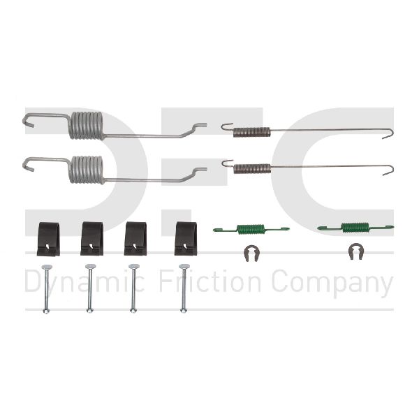 2001-2006 Mazda Tribute Drum Brake Hardware Kit - Rear (Dynamic Friction)