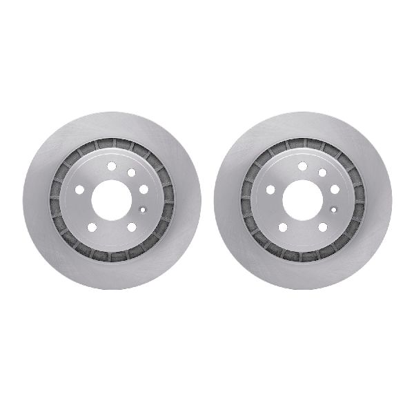 2002-2010 Saab 9-5 Disc Brake Rotor Set - Rear (Dynamic Friction)