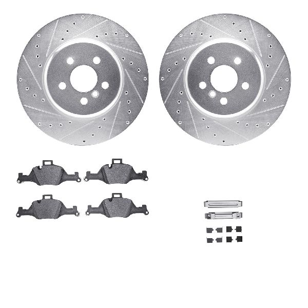 2021-2022 BMW X6 Disc Brake Kit - Front (Dynamic Friction)