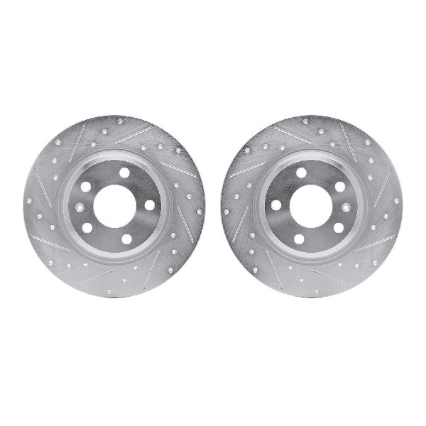 2012-2013 Audi A6 Disc Brake Rotor Set - Rear (Dynamic Friction)