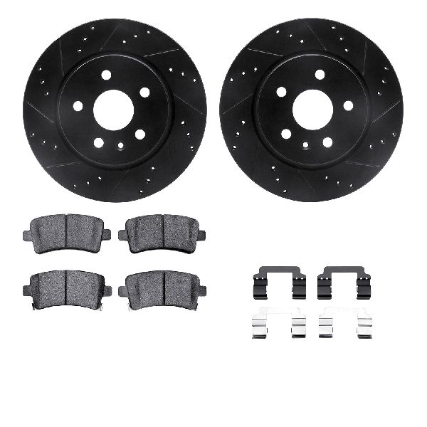 2010 Buick Allure Disc Brake Kit - Rear (Dynamic Friction)