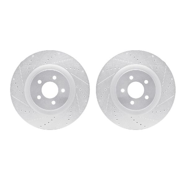 2007-2014 Ford Mustang Disc Brake Rotor Set - Front (Dynamic Friction)