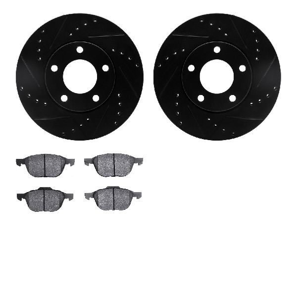 2004-2013 Mazda 3 Disc Brake Kit - Front (Dynamic Friction)