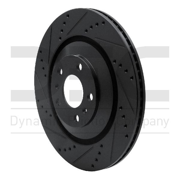2007-2009 Audi S8 Disc Brake Rotor - Rear Left (Dynamic Friction)