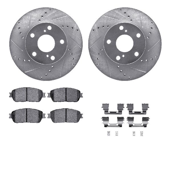 2005-2015 Toyota Tacoma Disc Brake Kit - Front (Dynamic Friction)