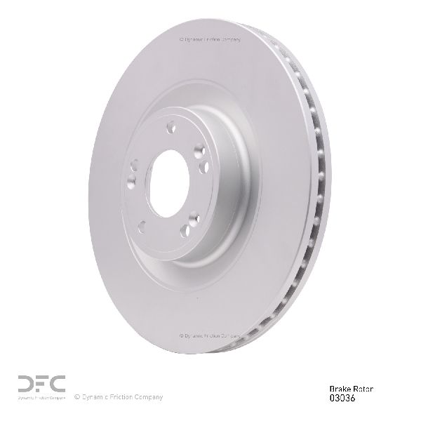 2017 Genesis G80 Disc Brake Rotor - Front (Dynamic Friction)