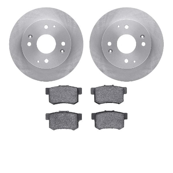 1998-1999 Acura CL Disc Brake Kit - Rear (Dynamic Friction)