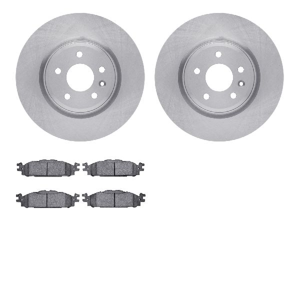 2011-2019 Ford Flex Disc Brake Kit - Front (Dynamic Friction)
