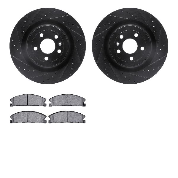 2013-2019 Lincoln MKT Disc Brake Kit - Front (Dynamic Friction)