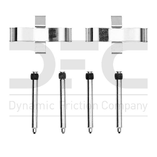 1984-1986 Mercedes-Benz 190E Disc Brake Hardware Kit - Rear (Dynamic Friction)