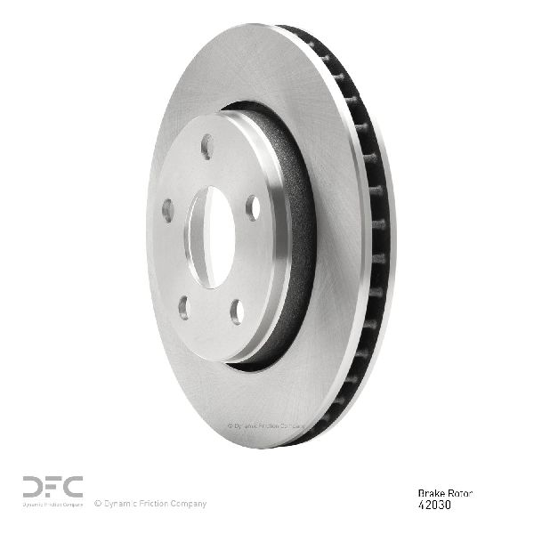 2007-2018 Jeep Wrangler Disc Brake Rotor - Front (Dynamic Friction)