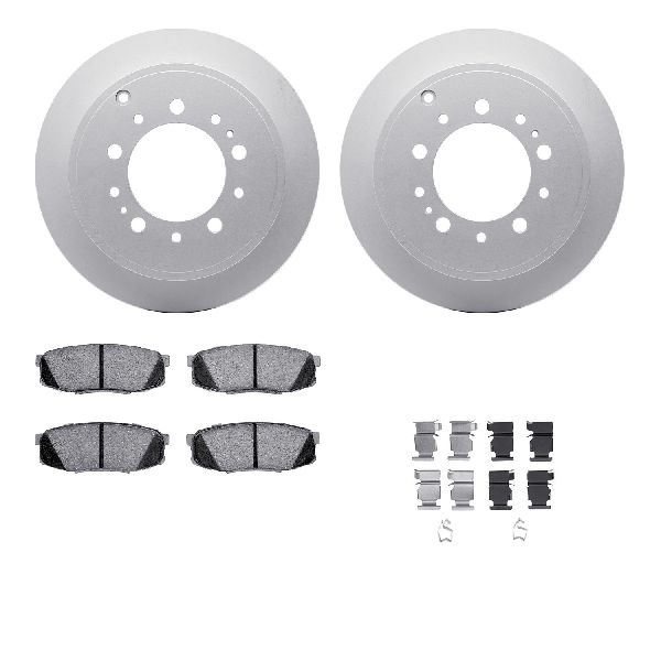2008-2022 Toyota Sequoia Disc Brake Kit - Rear (Dynamic Friction)